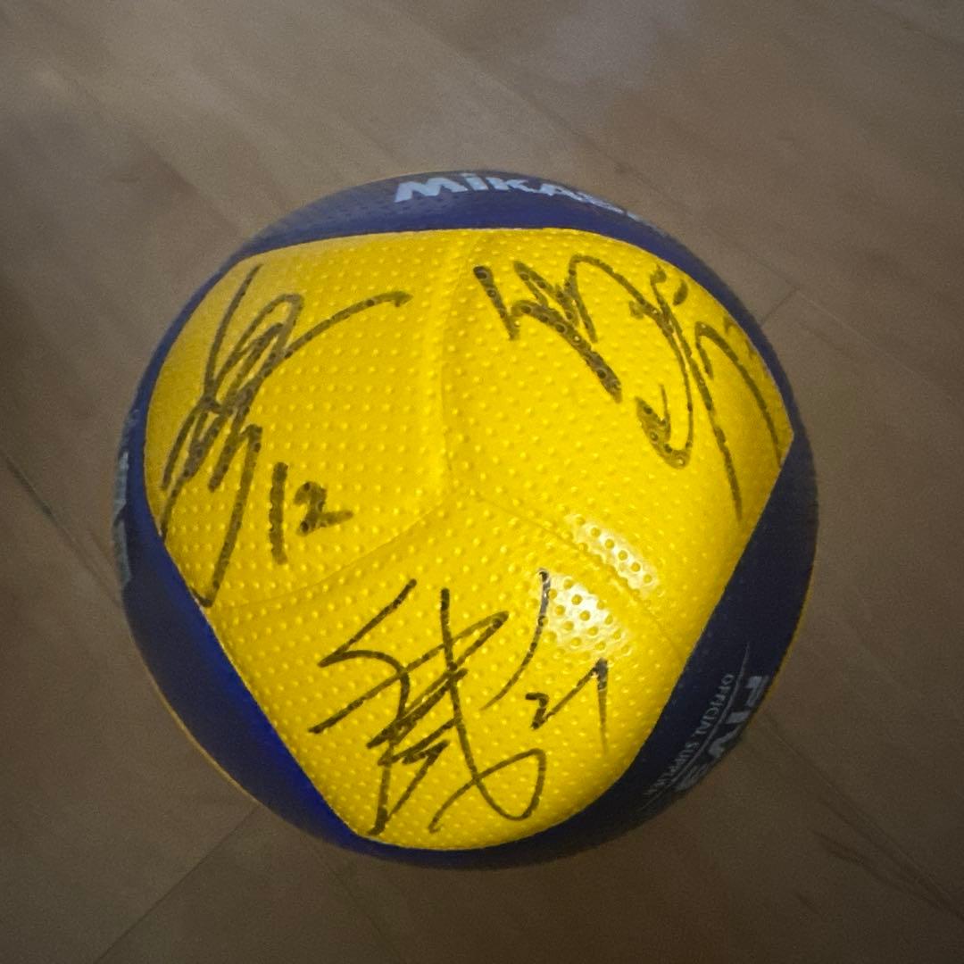 パナソニック パンサーズ 直筆サインボール
