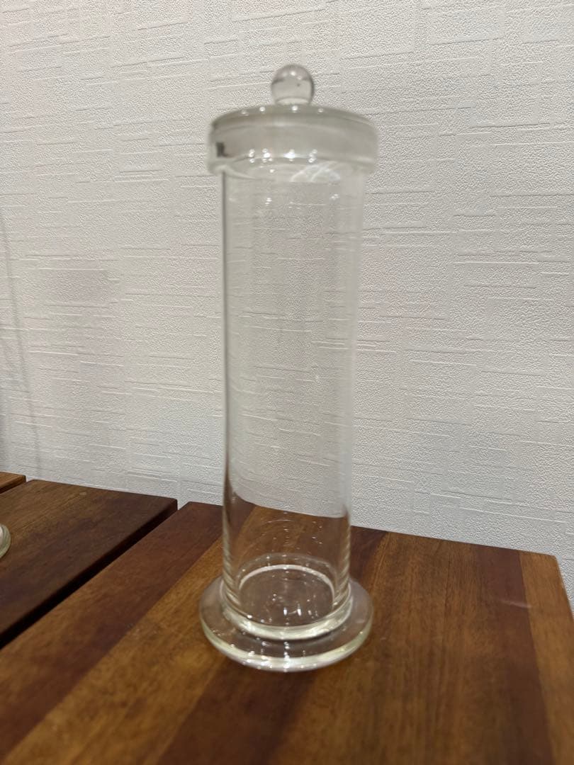 標本瓶　2本セット　アンティーク　レトロガラス
