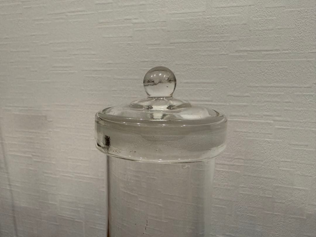 標本瓶　2本セット　アンティーク　レトロガラス