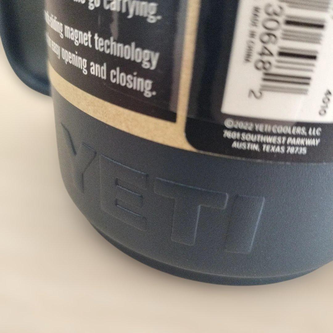 新品未使用 YETI Rambler 10oz Mug ネイビー&グリーン