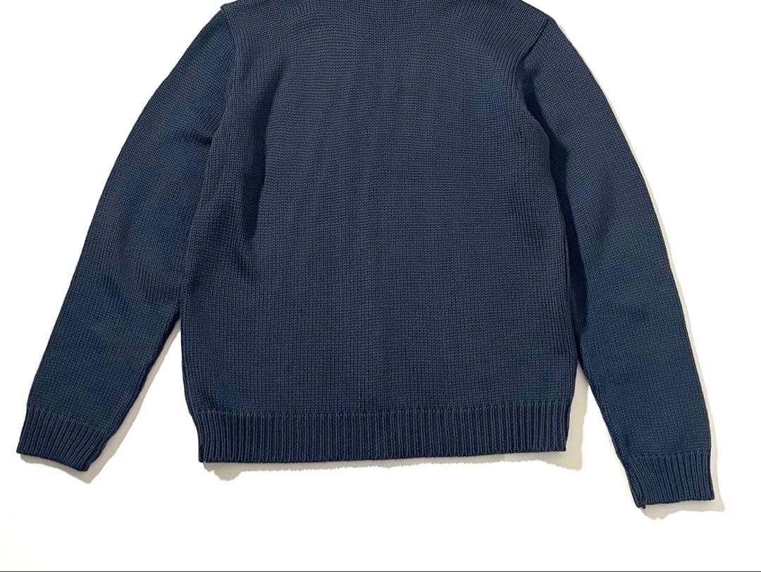 【美品】アニエスベー　ニット セーター　フランス製　タートルネック　ローゲージ