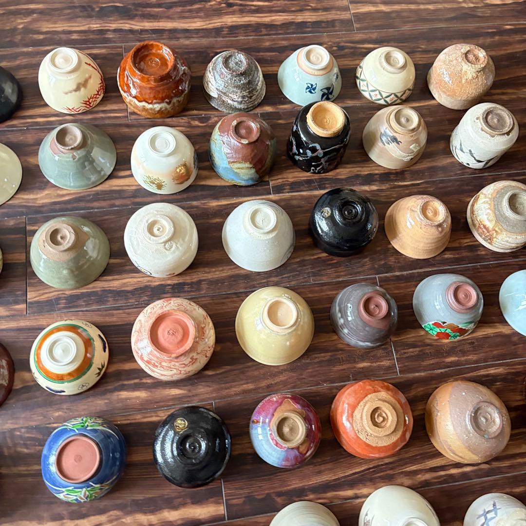 茶碗 抹茶碗 まとめて 72点 茶道具 箱無し 陶器 いろいろ まとめて