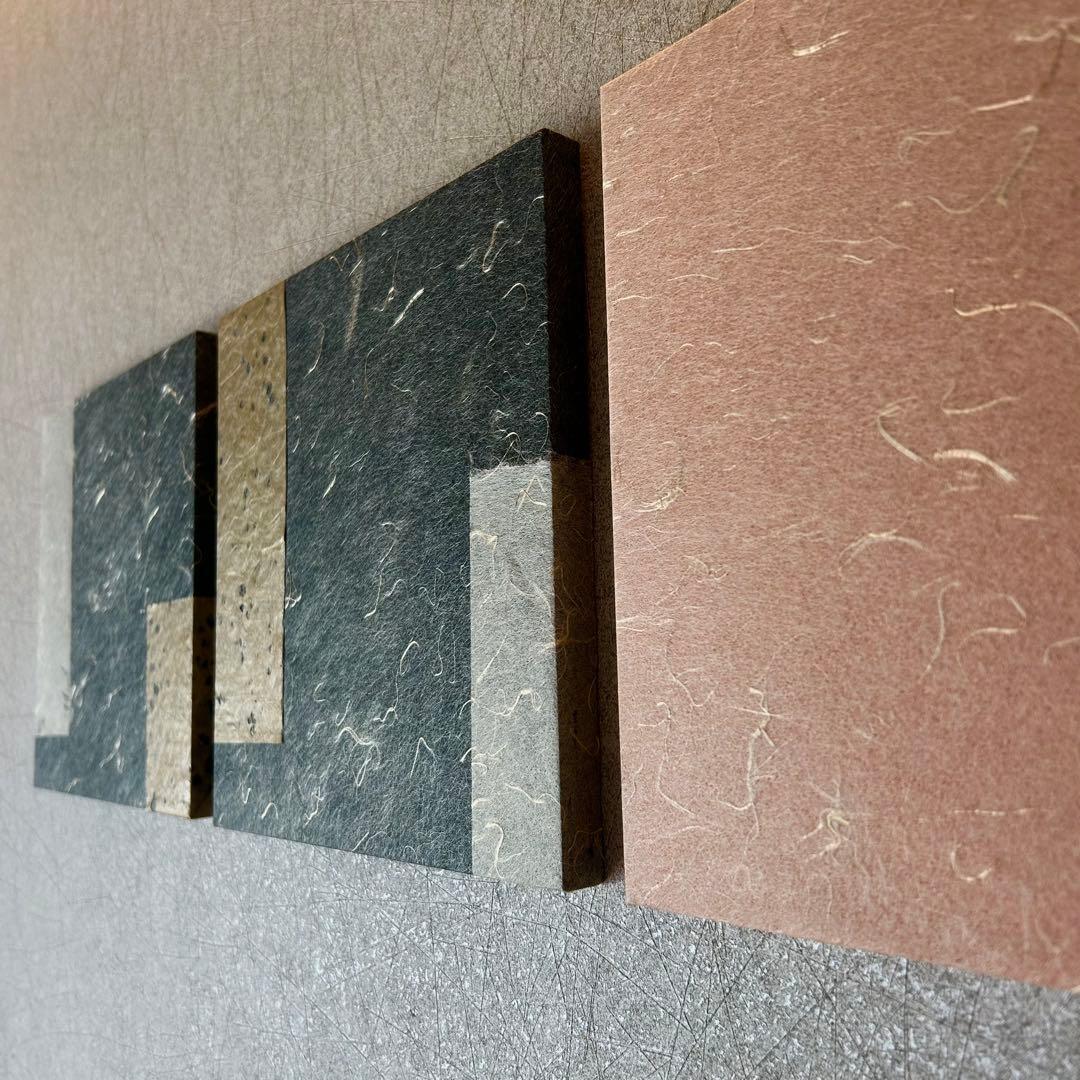 【Japanese Washi Art】高級和紙　和モダン　アートパネル