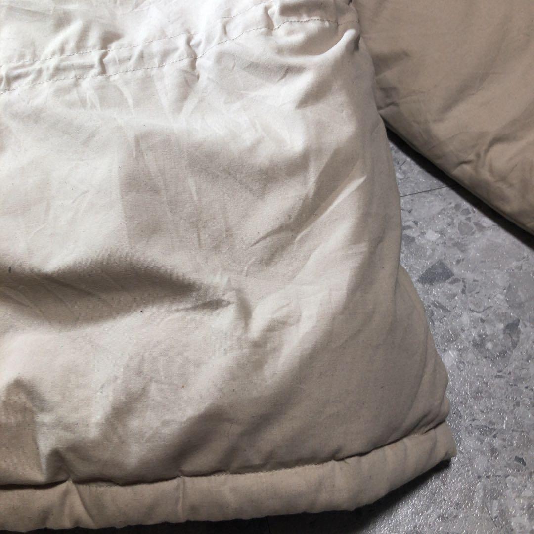 最終セール❗️90s Eddie Bauer グースダウン　アイボリー　白タグ