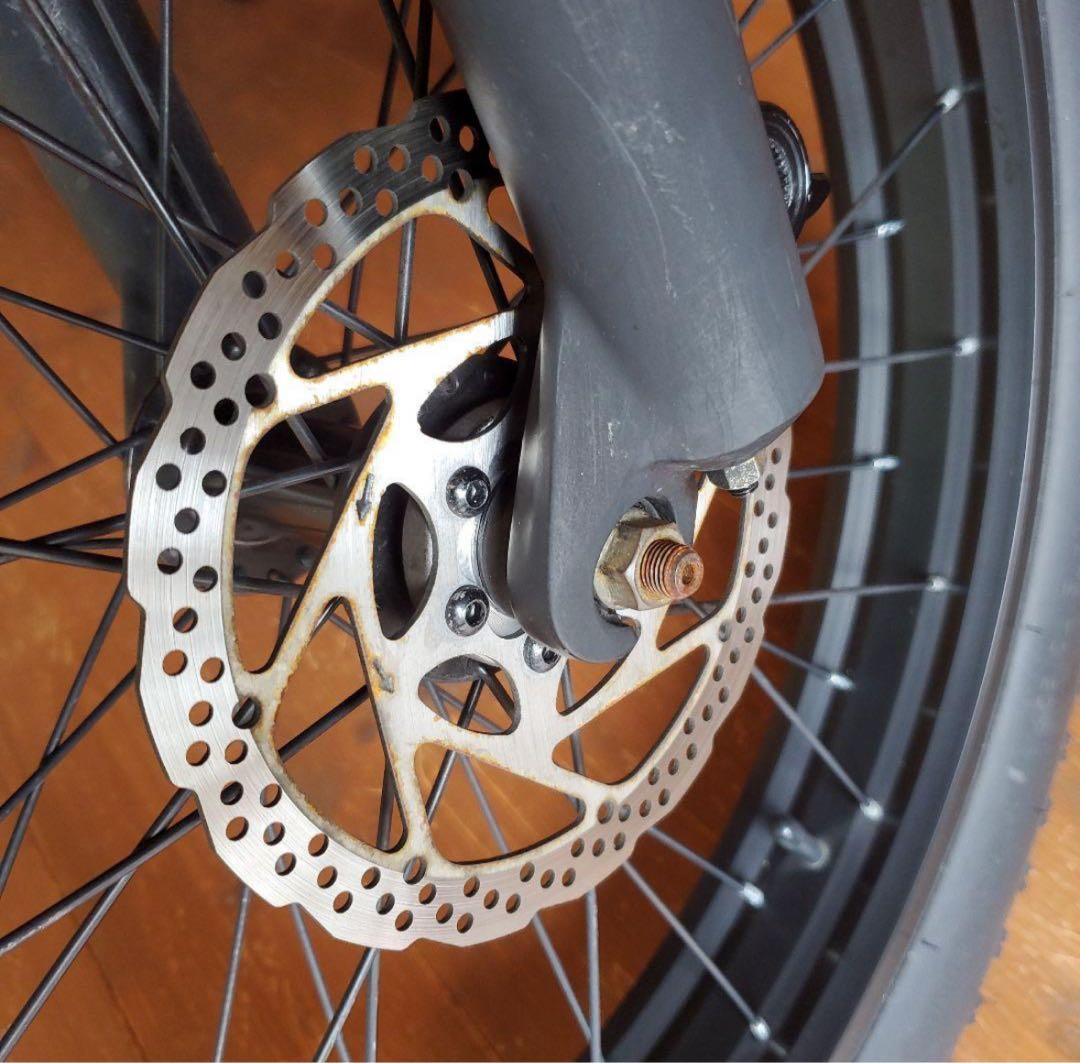 Ebike MOVE X 折りたたみ 電動バイク ファットタイヤ　オプション付き