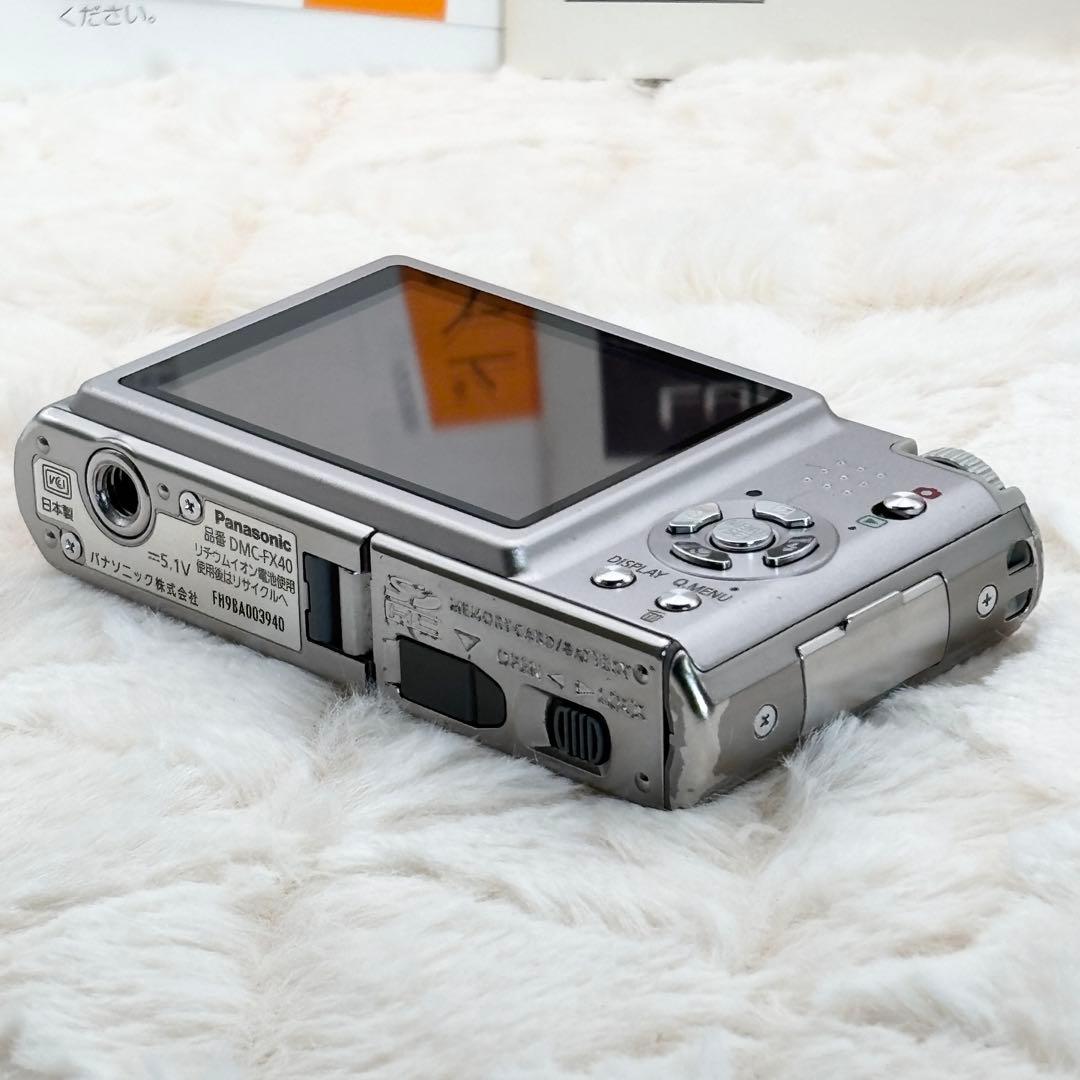 動作良好✨ Panasonic LUMIX DMC-FX40 シルバー