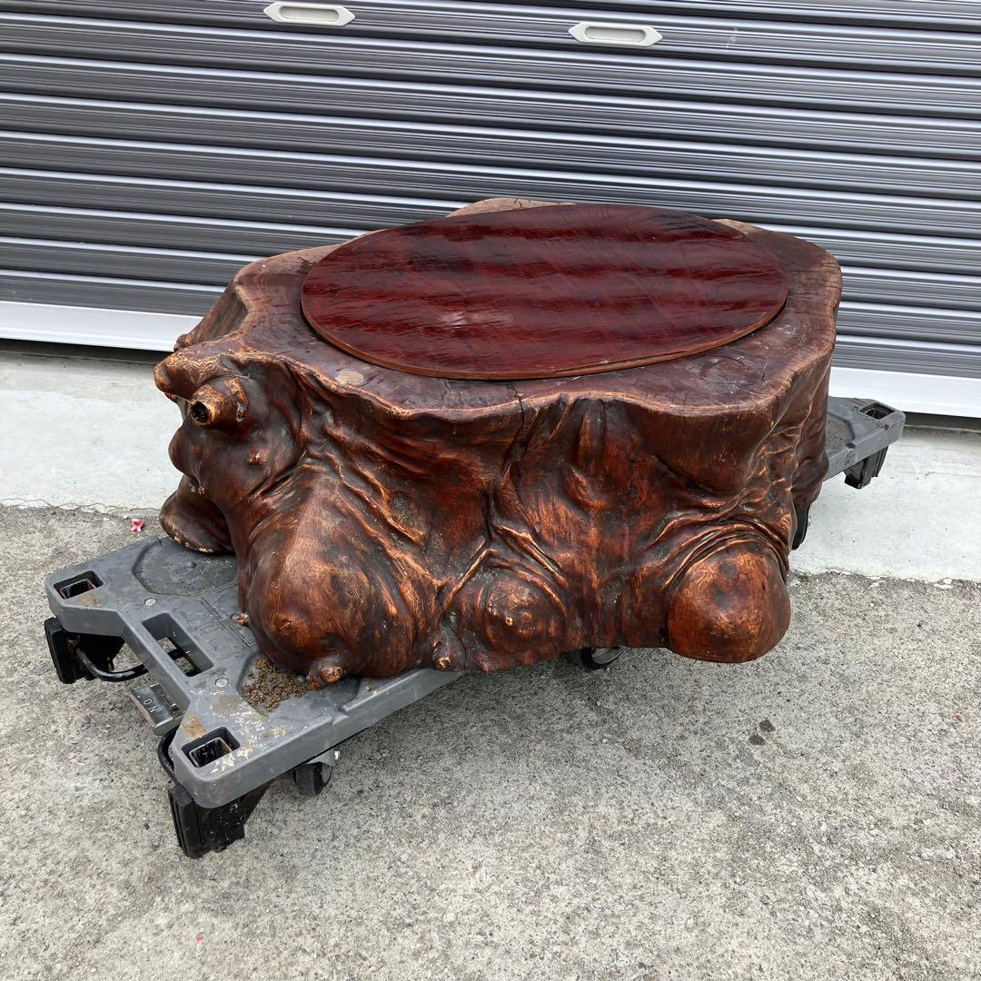 昭和レトロ 古家具 天然木製 長火鉢 大型火鉢 囲炉裏 古民家 古道具ビンテージ