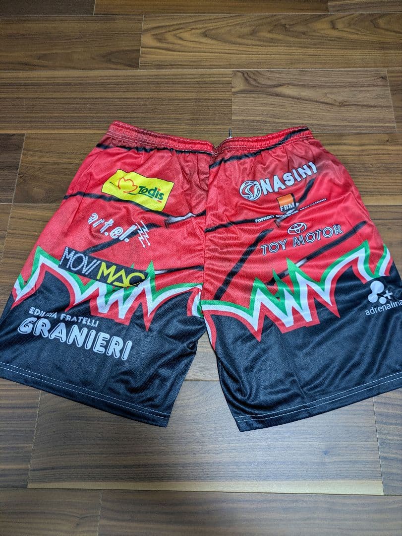 ☆石川祐希　ペルージャ　ユニフォーム　バレーボール　ゲームパンツ　パンツ　レッド