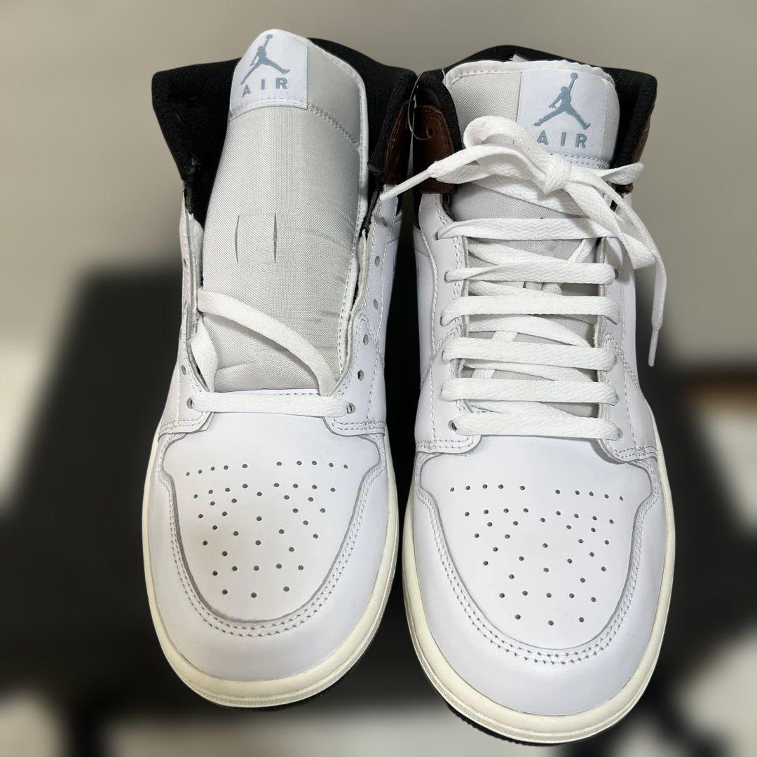 【未使用品】Nike Air Jordan 1 Retro ホワイト/ブラウン