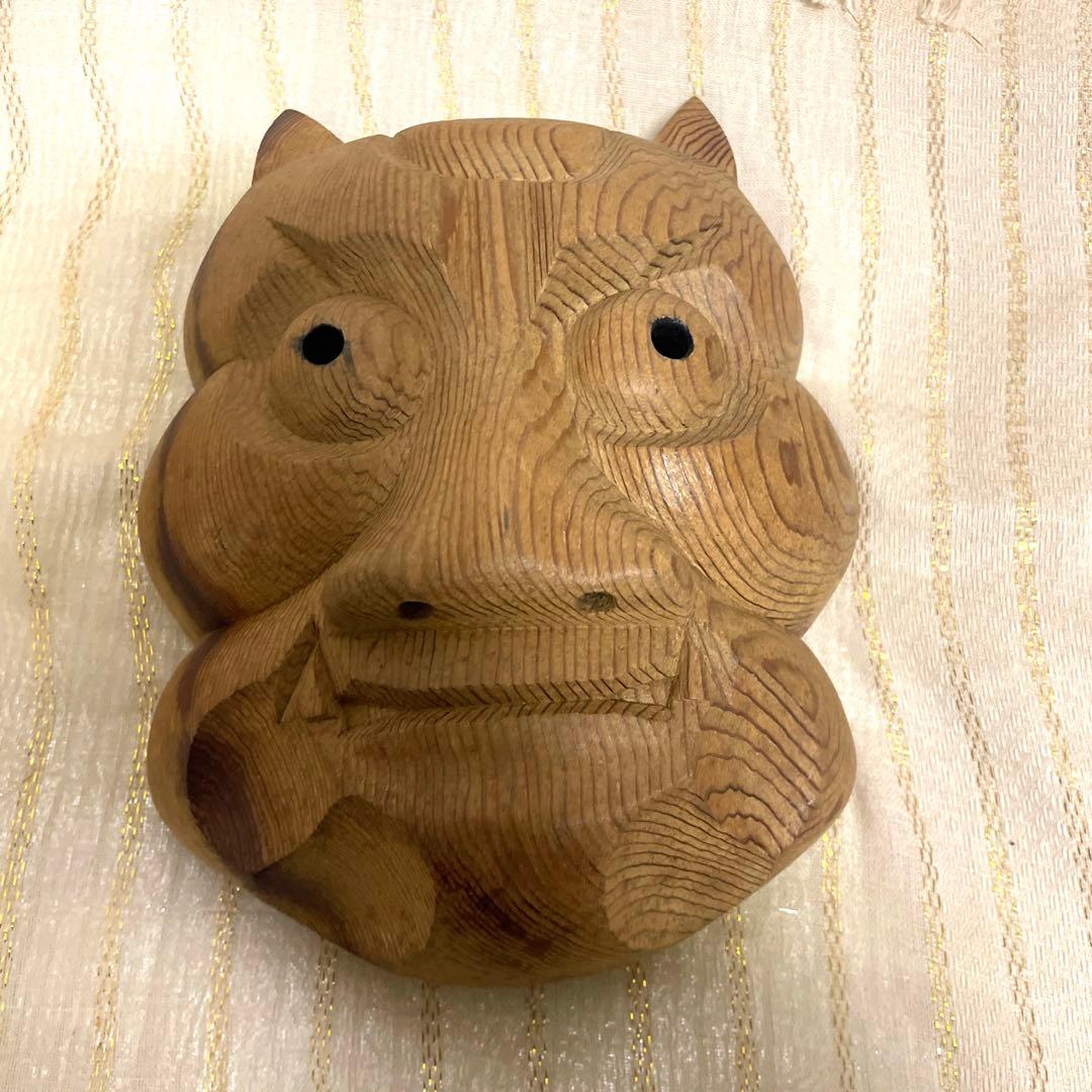 木彫り等お面　まとめ売り