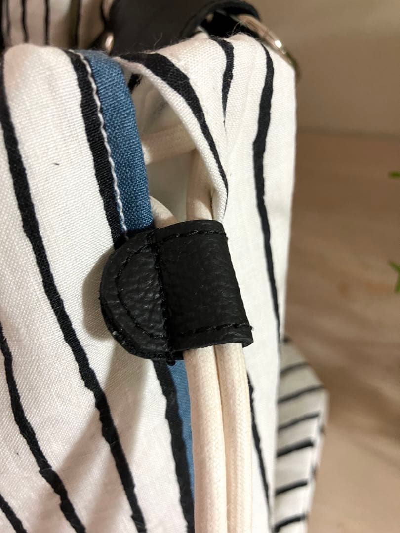 ハンドメイド swing巾着バッグ