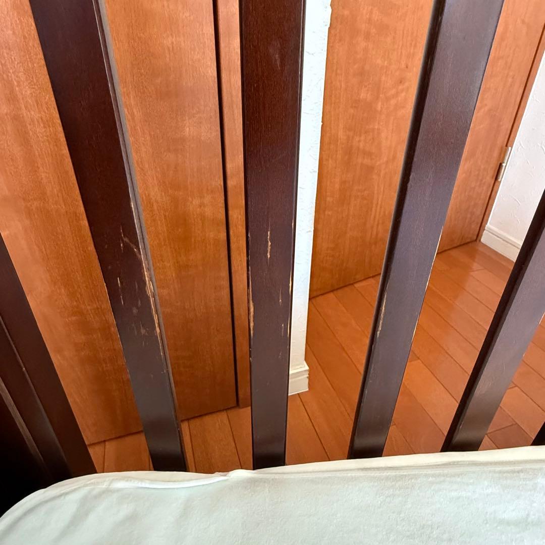 Boori ブーリ スレイ ベビーベッド 純正マットレス+付属品つき