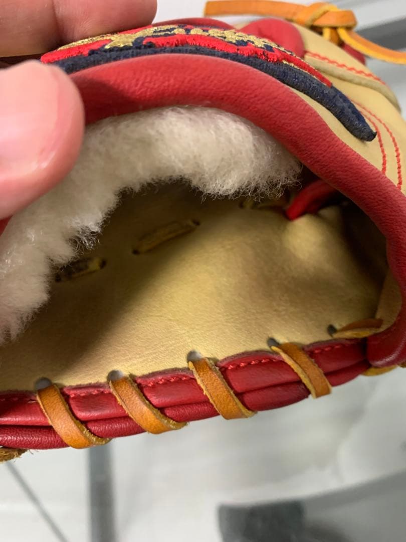 グローブ、久保田スラッガー、M00、鳥谷敬、限定モデル、型付け済み、軟式