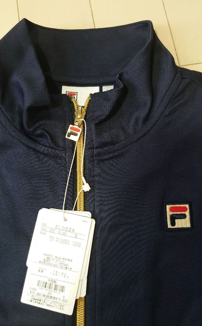 FILA ネイビー ジャケット