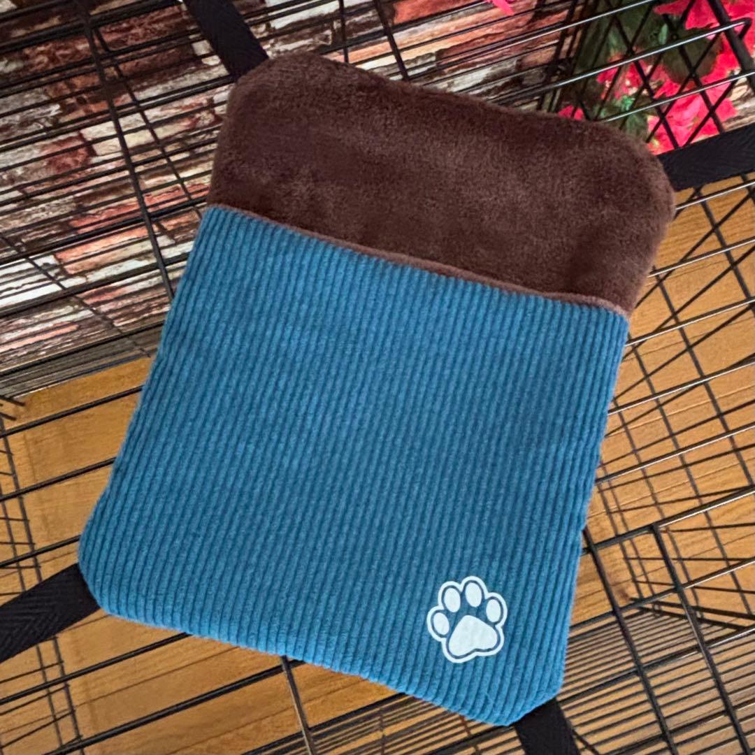 【758】小動物用シングルハンモック・お布団付き【20×25】