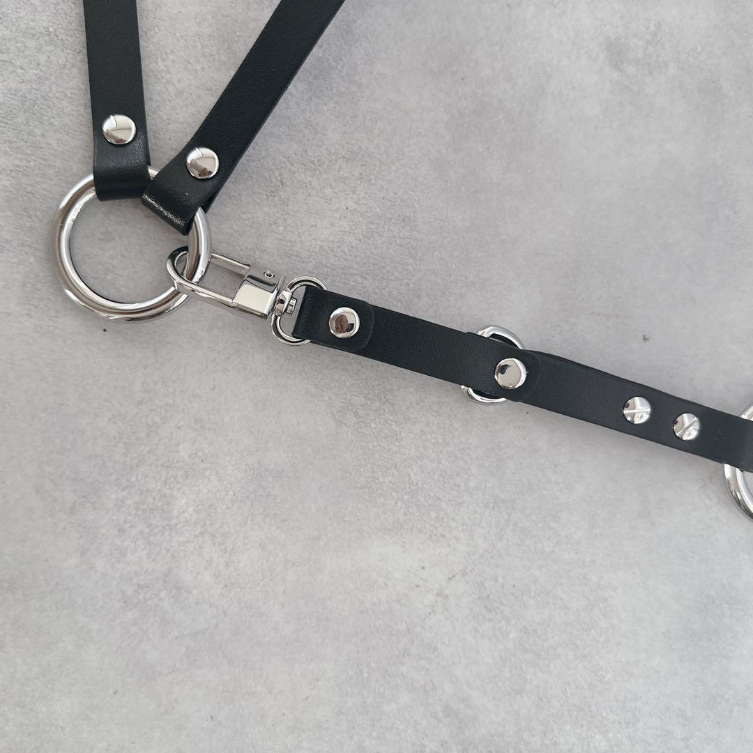 VIVIENNE WESTWOOD ハーネス ベルト ブラック S