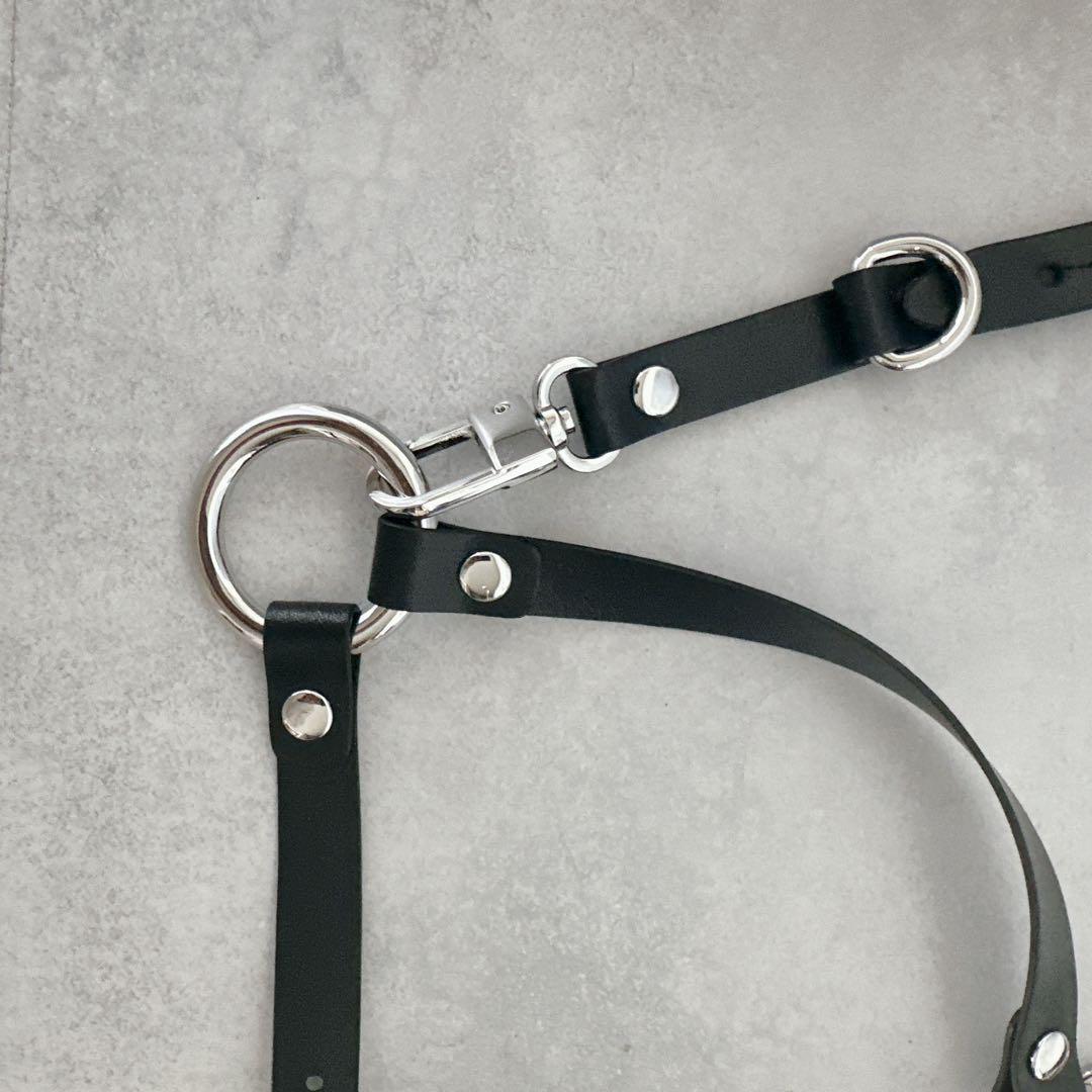 VIVIENNE WESTWOOD ハーネス ベルト ブラック S