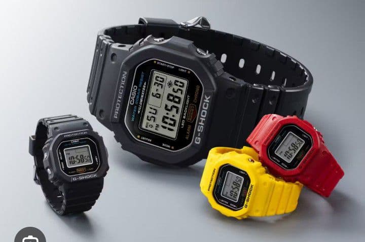 G-SHOCKnano　DWN-5600-1JR.4JR.9JR 3本セット