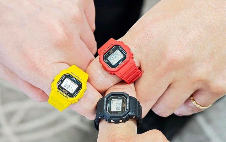 G-SHOCKnano　DWN-5600-1JR.4JR.9JR 3本セット