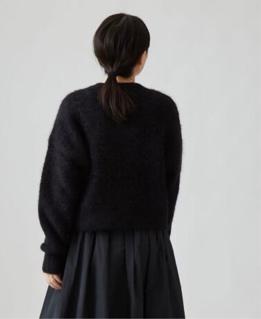 極美品！ジャーナルスタンダード レザージュ アルパカ シャギー カーディガン