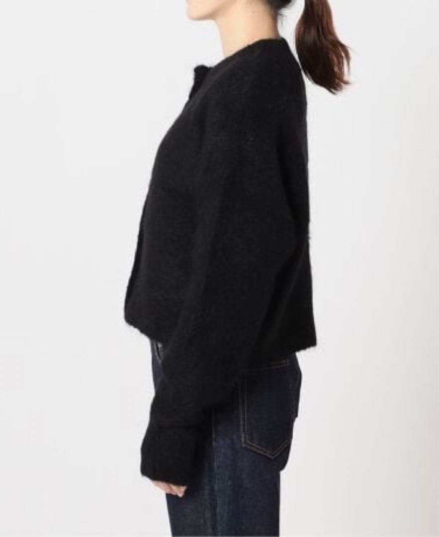 極美品！ジャーナルスタンダード レザージュ アルパカ シャギー カーディガン