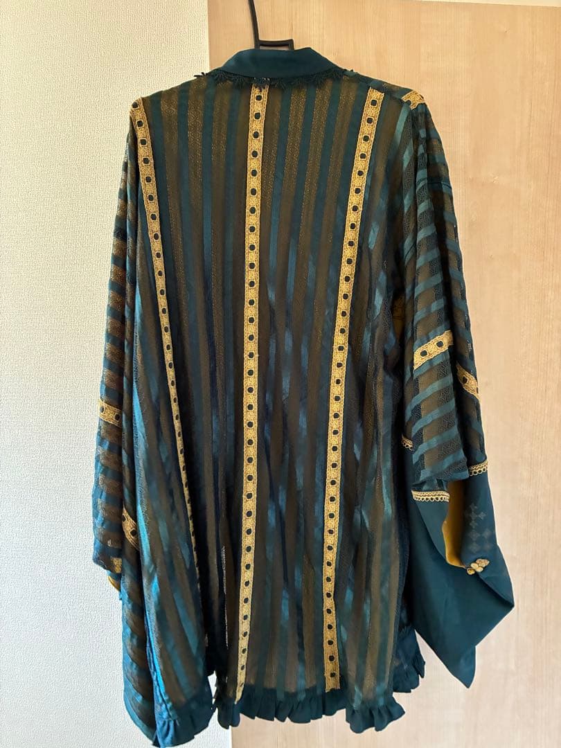 OZZONJAPAN 和風　羽織風　着物袖　リバーシブル