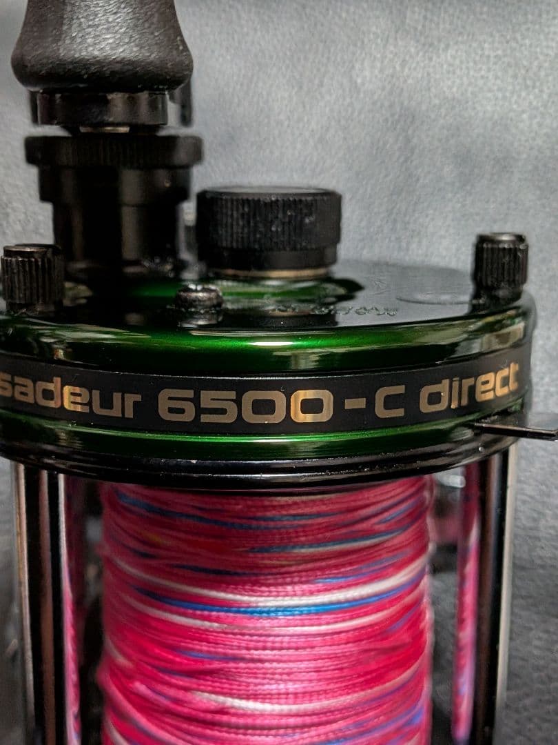 ☆アブガルシア　アンバサダー　６５００−Ｃ ダイレクト　グリーン（美品）