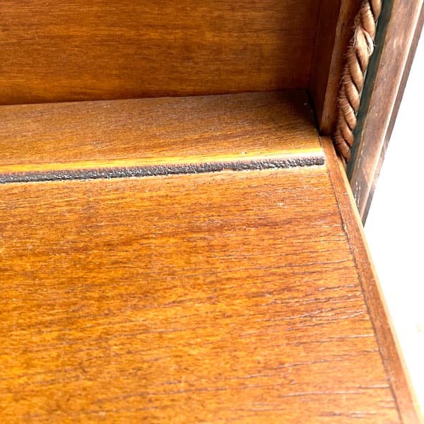 関西限定　送料別イギリスビンテージ家具　ガラスキャビネット　カップボード　飾り棚