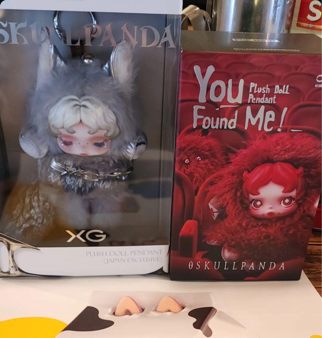 l*☆様 XGスカルパンダSKULLPANDA XG ぬいぐるみペンダント 日本