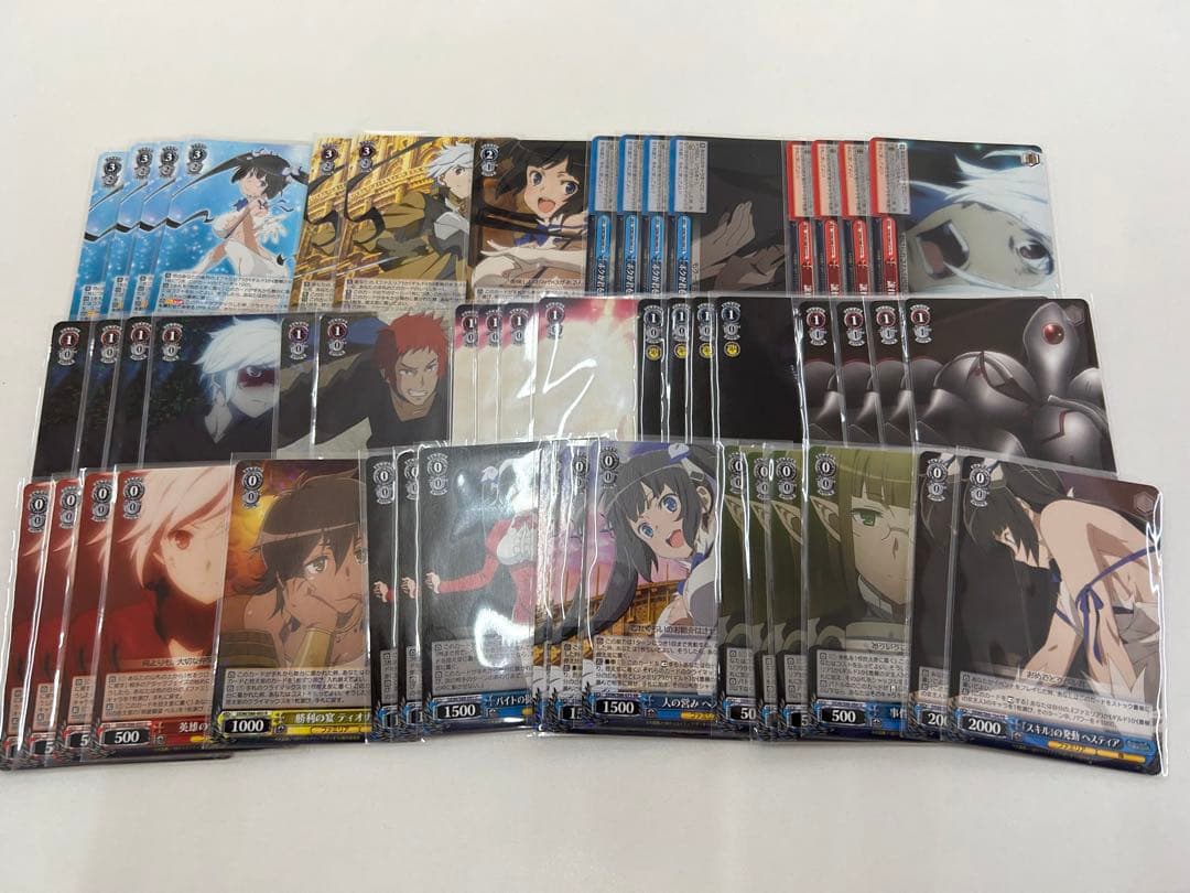 ヴァイスシュヴァルツ　ダンまち　デッキ