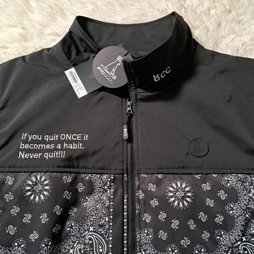 【新品タグ付】FR2 GOLF ペイズリー ジャケット ブルゾン 3L