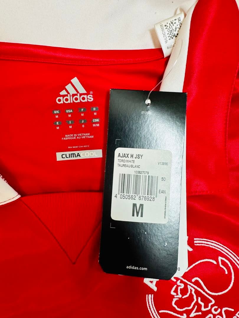 2011-2012 アヤックス ホーム ユニフォーム エリクセン Mサイズ