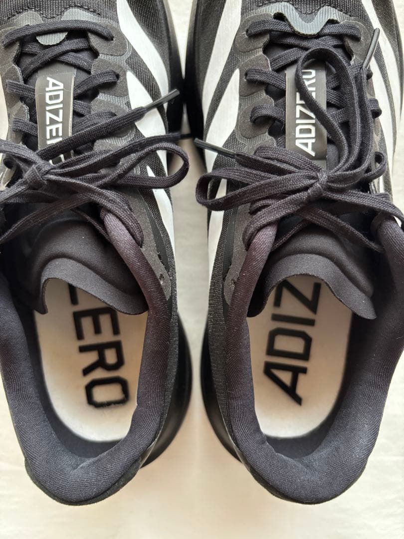 アディダス　ADIZERO EVO SL 25.5cm ブラック