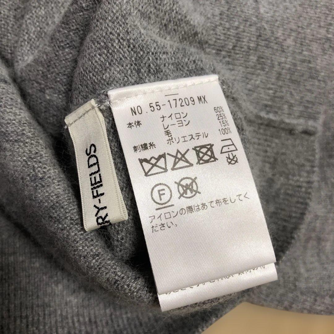 ストロベリーフィールズ　エイミーアンゴラ　リボンモチーフ　カーディガン