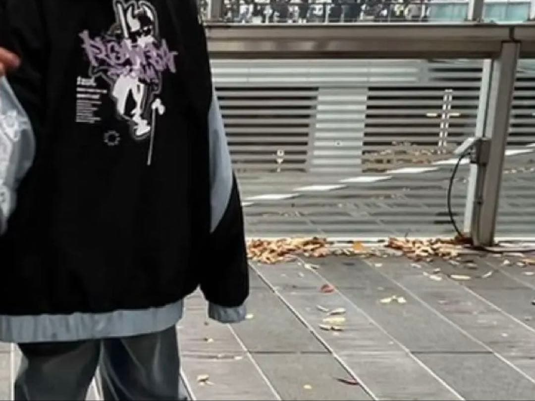 Eve 2023花嵐　ジップアップジャケット黒