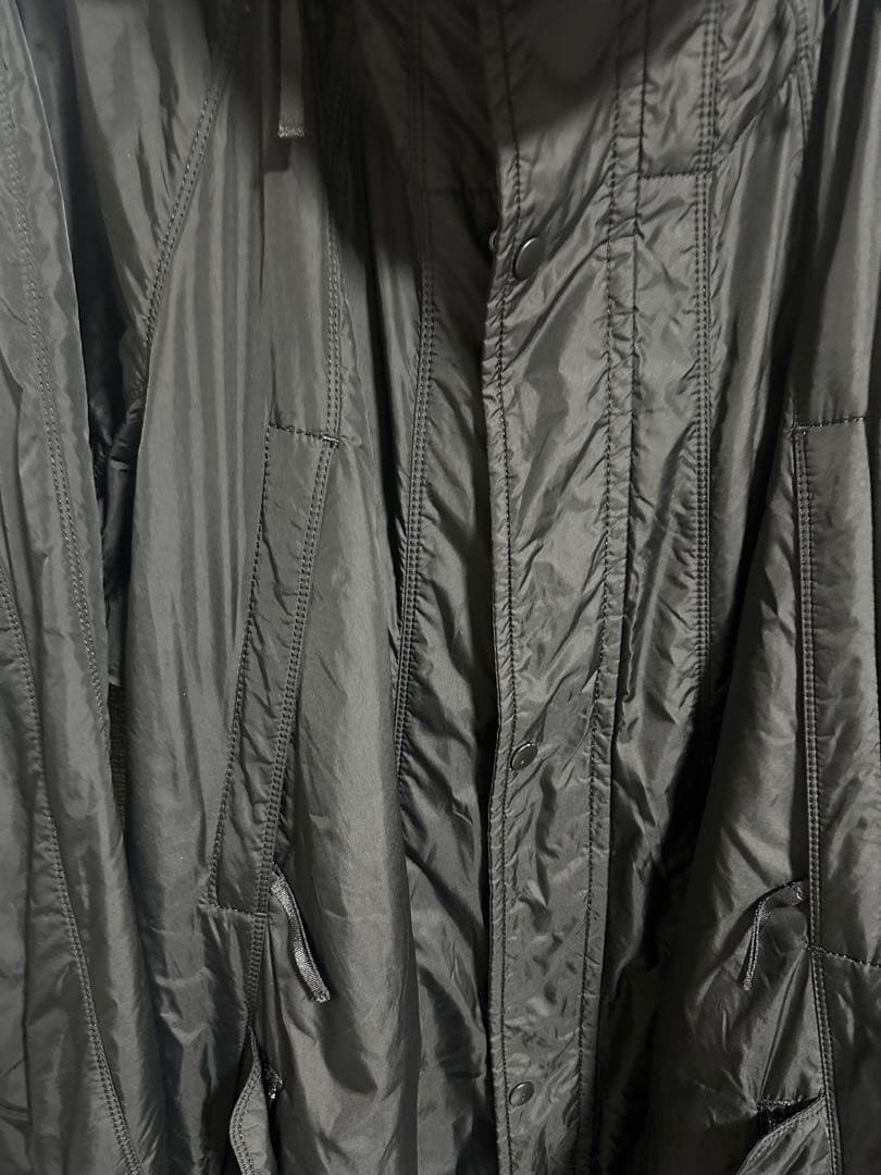 値下げ不可　ISSEY MIYAKE ブラック パラシュートコート