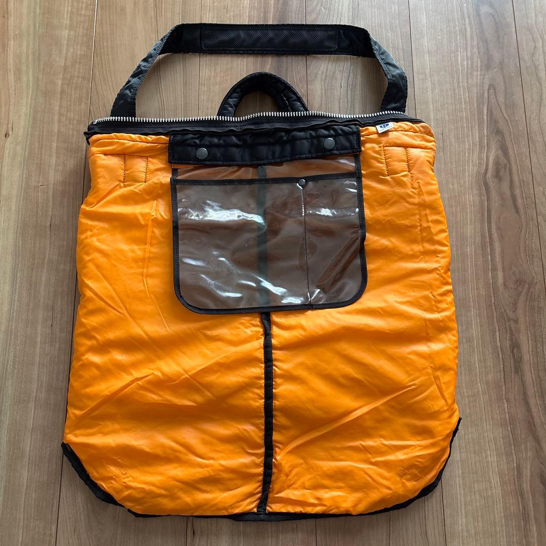 PORTER TANKER ブラック ヘルメットバック