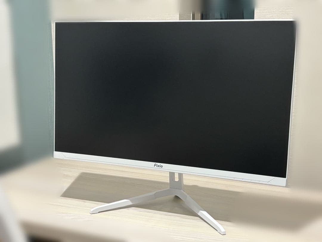 【最終値下げ】pixio px248 wave 200Hz モニター ホワイト