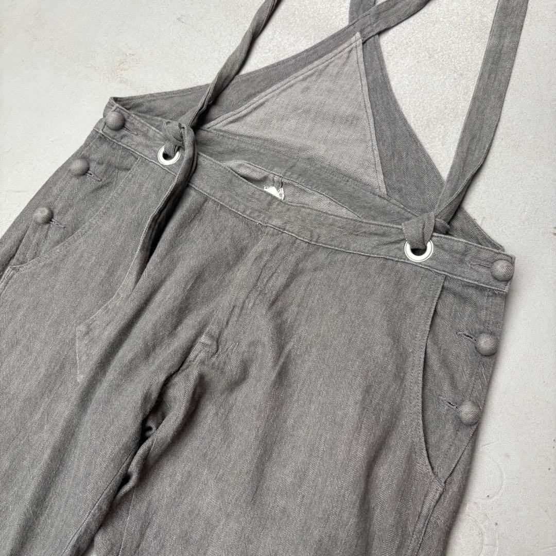 90s MOTIVE 名作　サスペンダー　リネンパンツ　オーバーオール　裏原