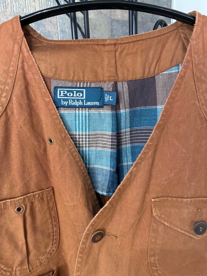 Polo by Ralph Lauren フィッシングベスト L ブラウン