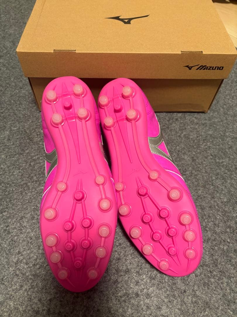 【新品未使用】日本未発売 ミズノ モレリア2 プロ AG 27.0cm ピンク