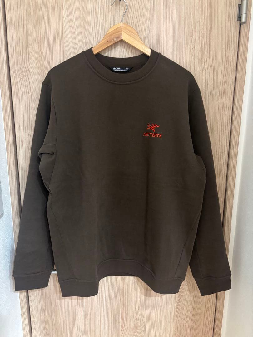 ARC'TERYX アークテリクス エンブレムフリースクルーブラウン:carob