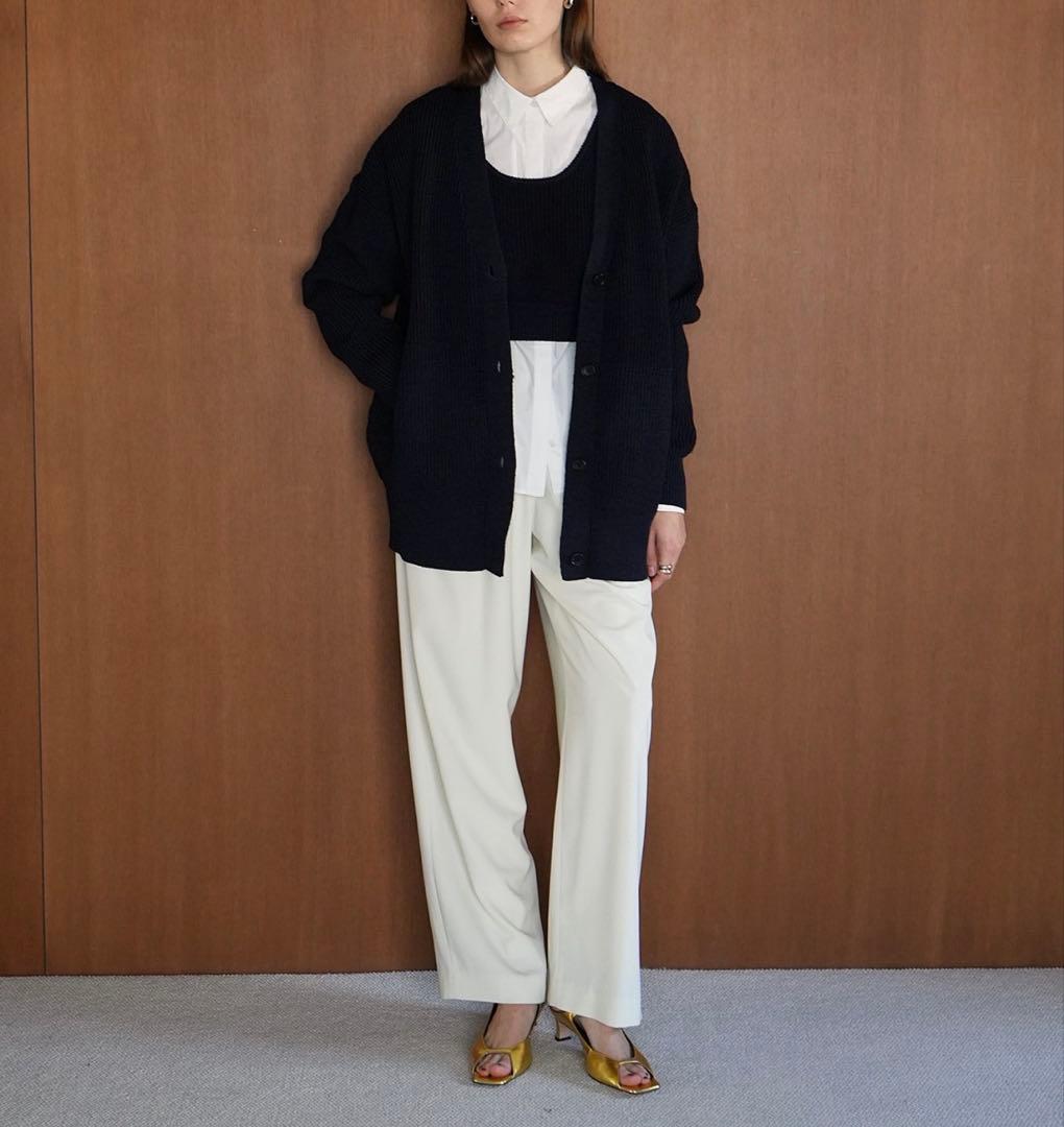 クラネ/BUSTIER SET KNIT CARDIGAN