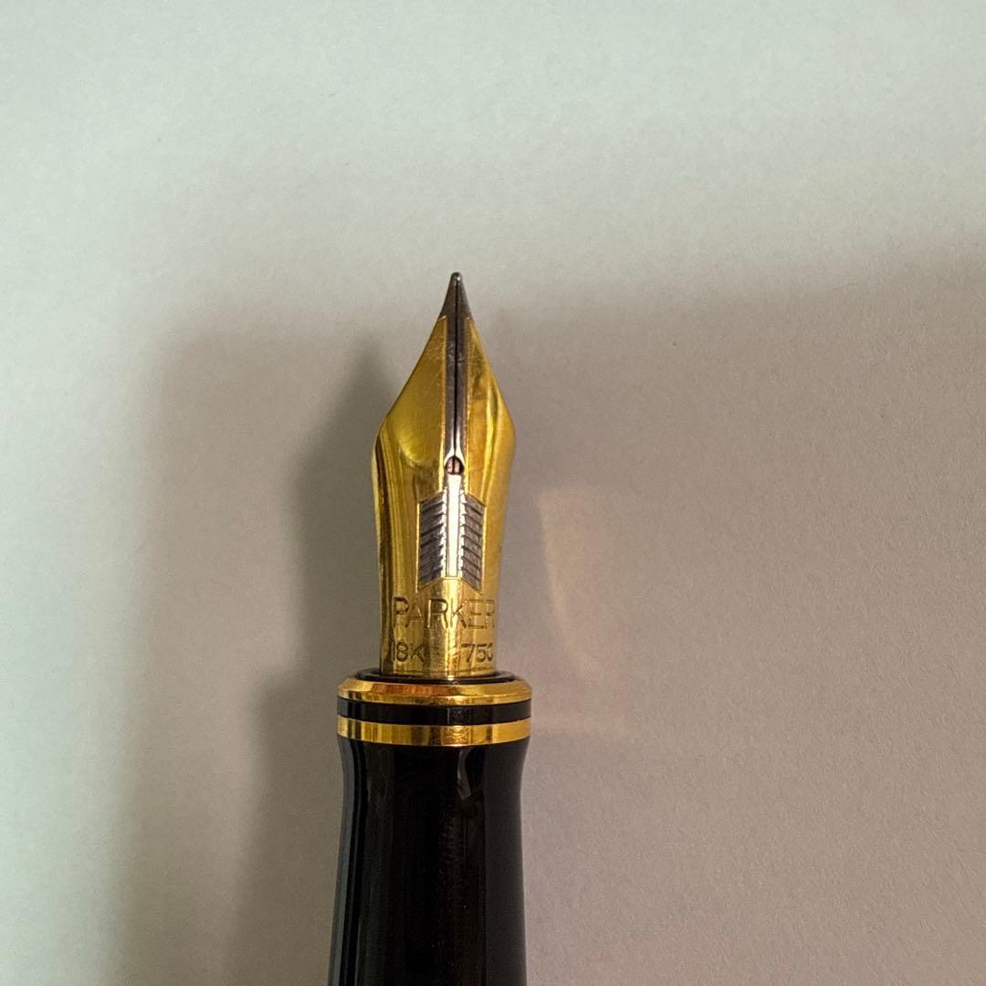 PARKER DUOFOLD デュオフォールド　美品　18K 750 万年筆