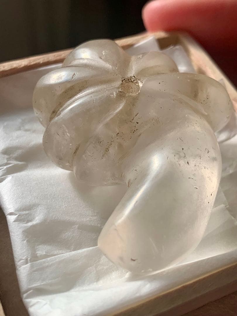 古墳期　出土　本水晶勾玉　水晶　縄文時代　弥生　石器　土器　翡翠勾玉　根付　勾玉