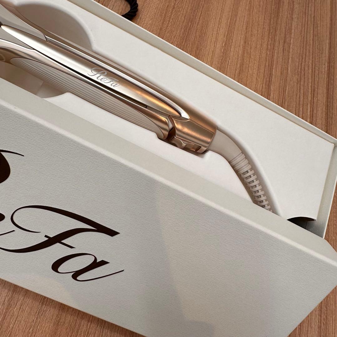 ReFa ストレートヘアアイロン アイボリー 箱付き