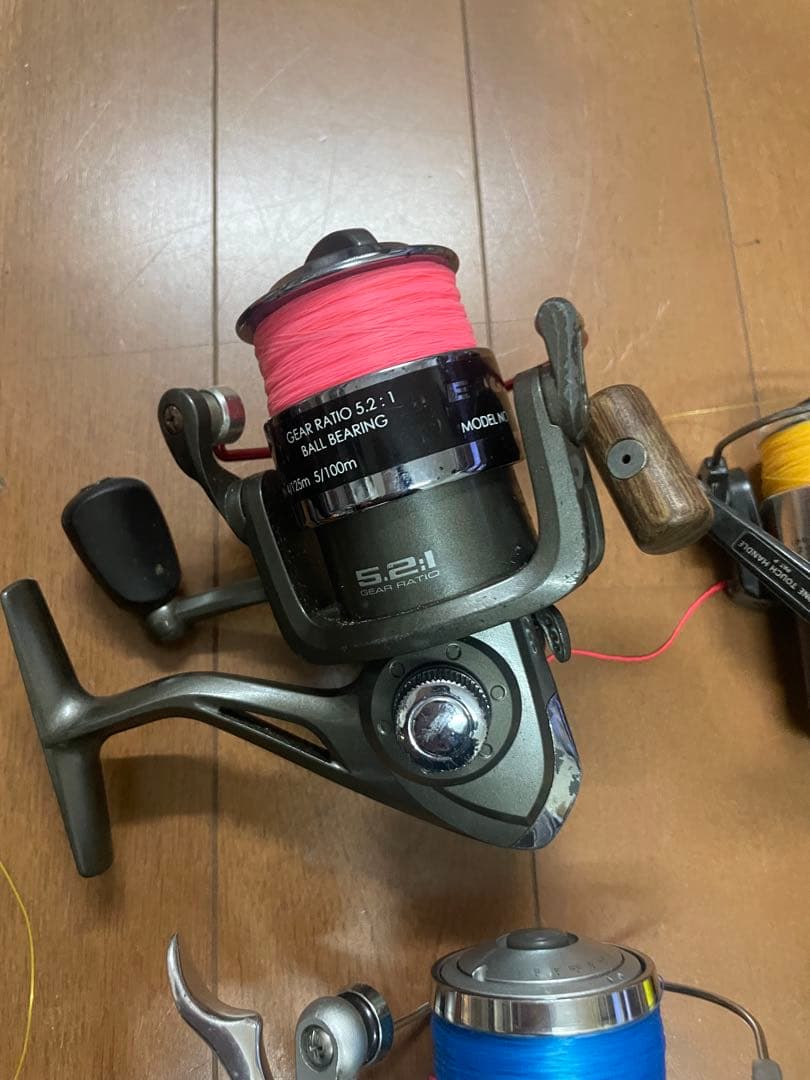 ❷リール11個 仕掛け釣り道具まとめ売り