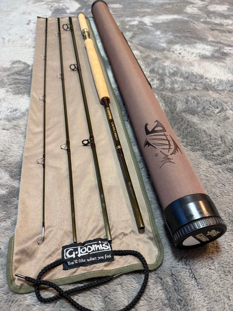 G.Loomis CrossCurrent フライロッド ケース付き