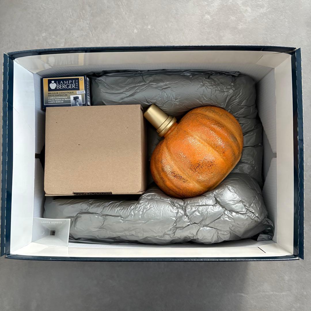 新品未使用　ランプベルジェ　アロマランプ　限定品　金のかぼちゃ　完売品　正規品