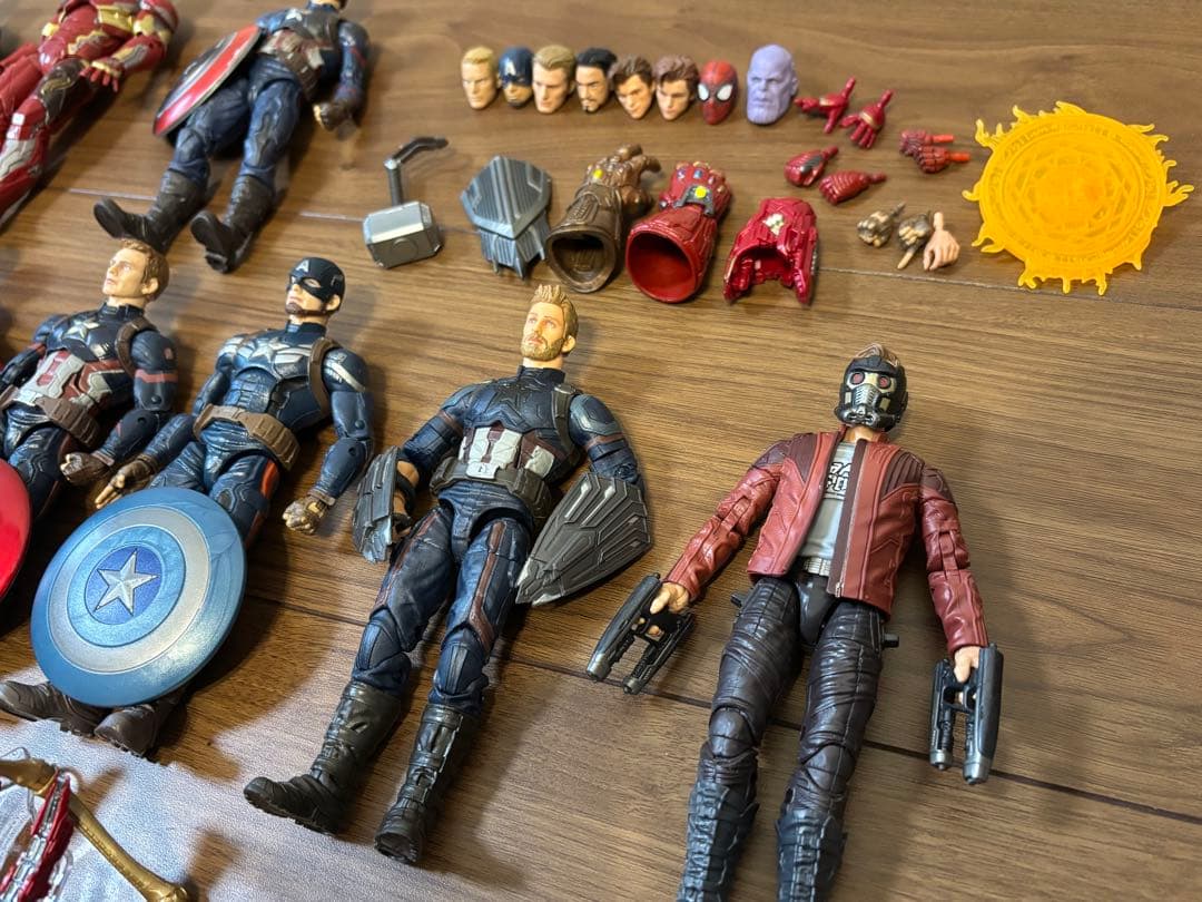 マーベルレジェンド アベンジャーズ アイアンマン　スパイダーマン